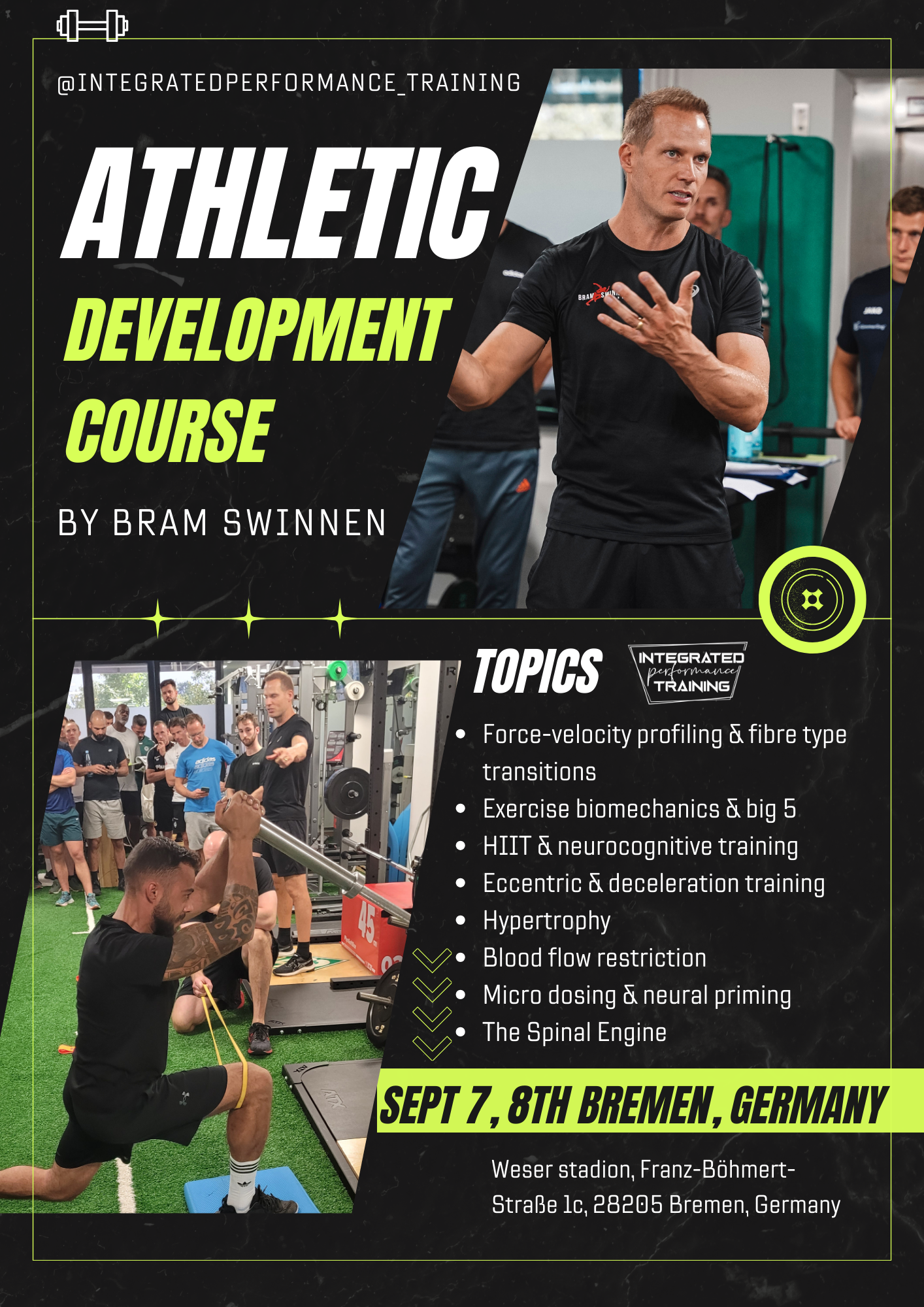 2-Day Athletic Development Course Bremen